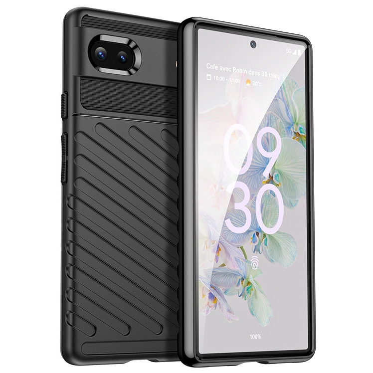 Pancerne Etui TOUGH TPU Case | Black do Google Pixel 6a