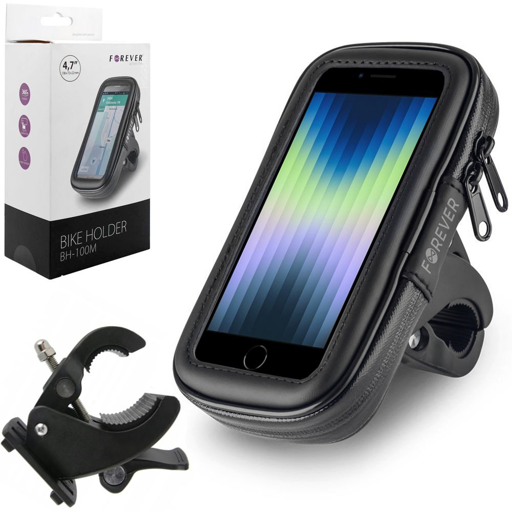 Uchwyt na Rower + Wodoodporne Etui do Apple iPhone SE 2022