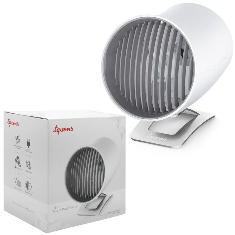 Spigen Tquens | Mocny Biurkowy Wentylator Wiatrak USB
