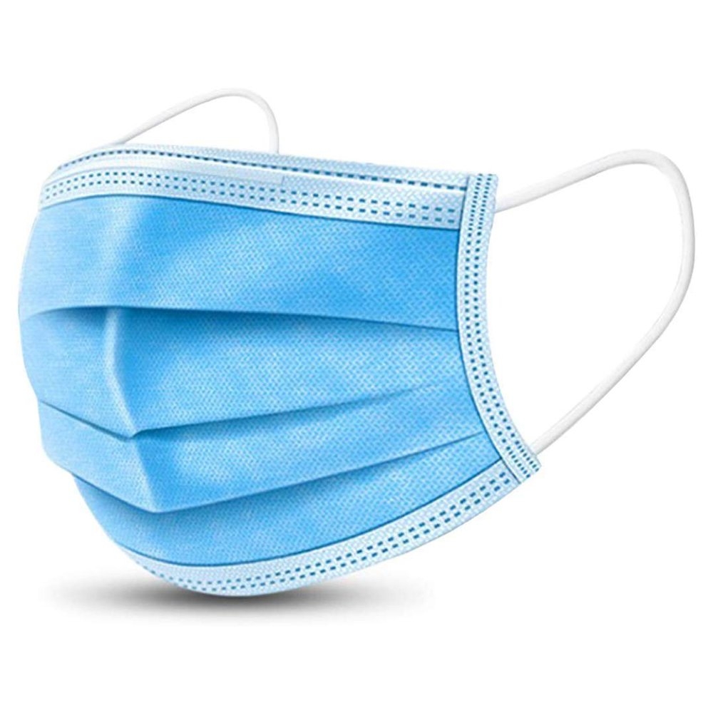 Jednorazowa Maseczka Maska Ochronna na Twarz | 3 warstwy