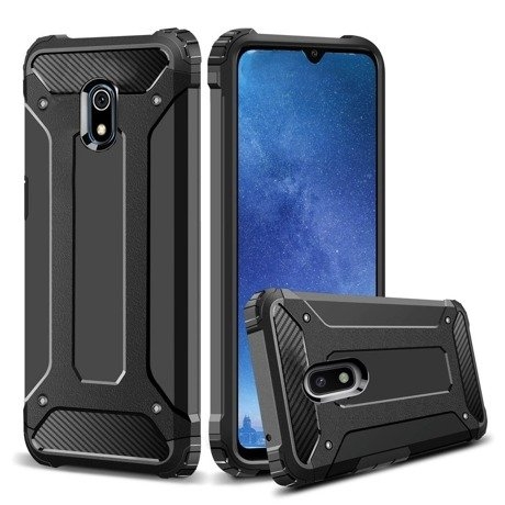 Pancerne Etui ARMOR Case | Czarne do Xiaomi Redmi 8A