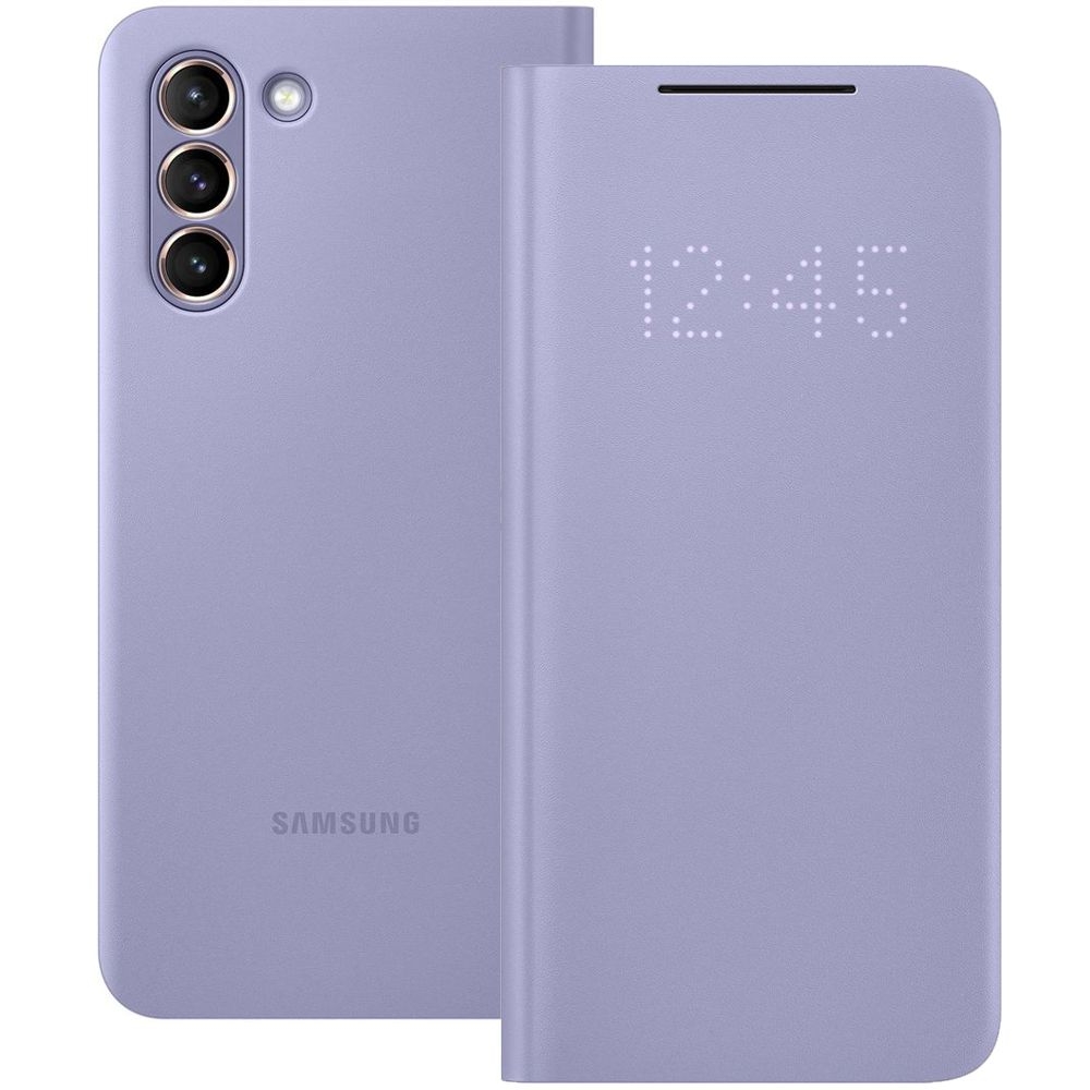 Oryginalne Etui z Klapką Smart LED View Cover do Samsung Galaxy S21+ Plus 5G