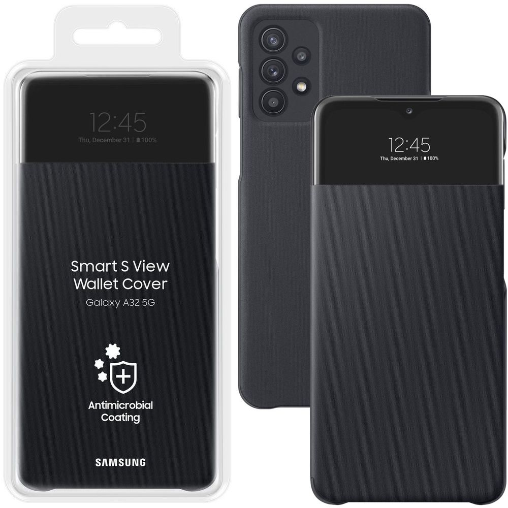 Oryginalne Etui Smart S View Wallet Cover do Samsung Galaxy A32 5G