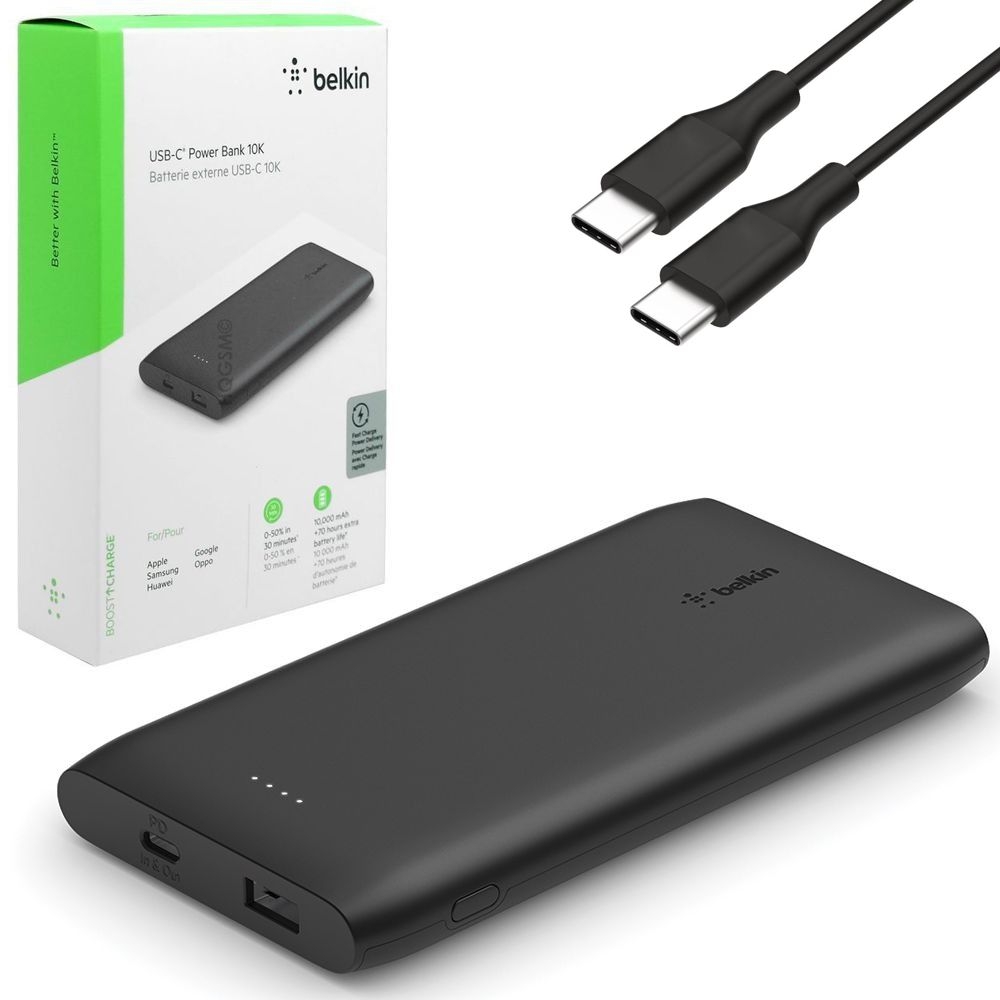 Belkin | Power Bank USB-C 10k Fast Charge Power Delivery 18W | 10000mAh