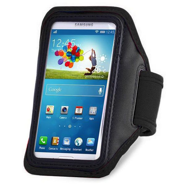 Sportowe Etui do Biegania na Ramię | XS | Czarne
