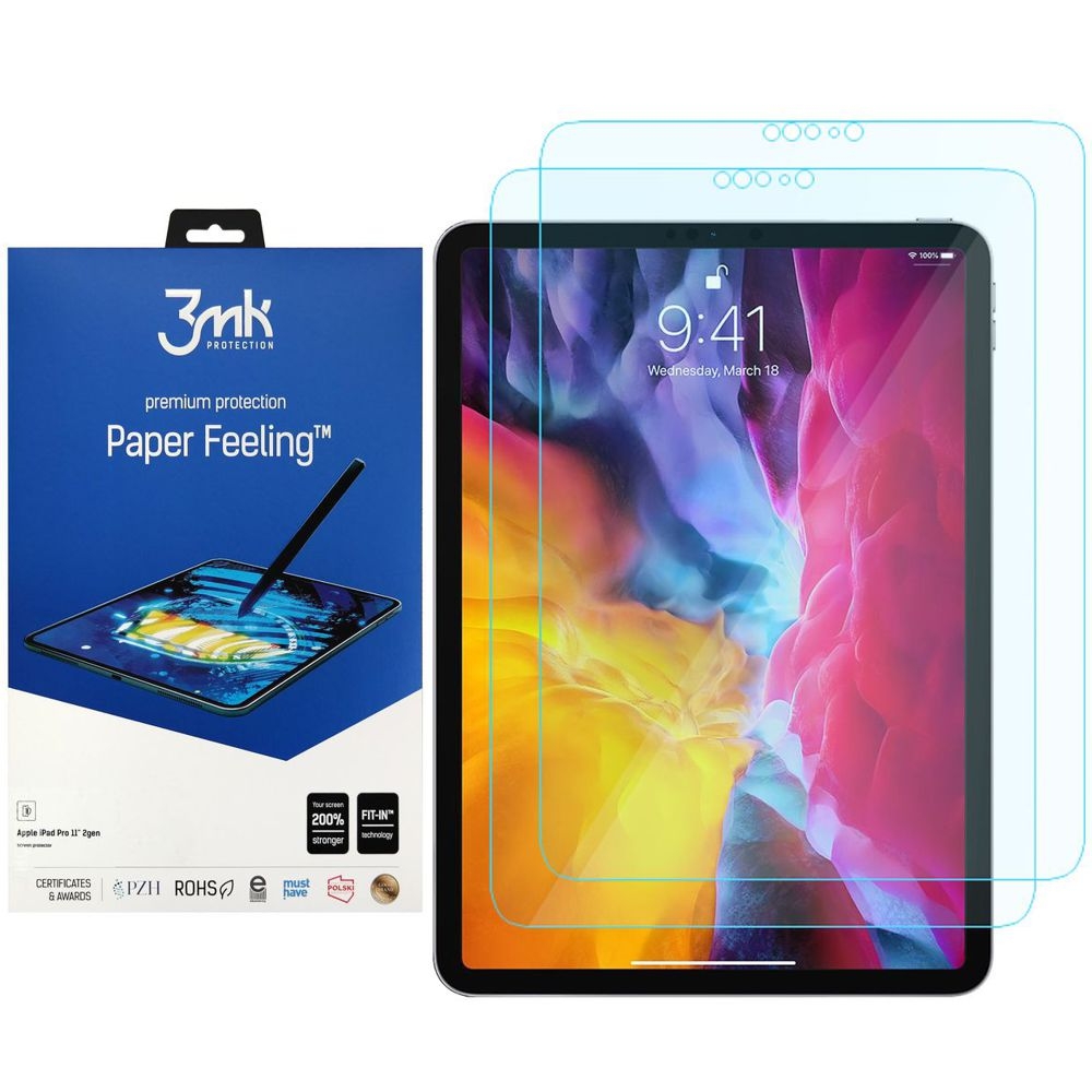2x 3mk Paper Feeling | Matowa Folia Paper-like do Apple iPad Pro 11 2020 / M1 2021