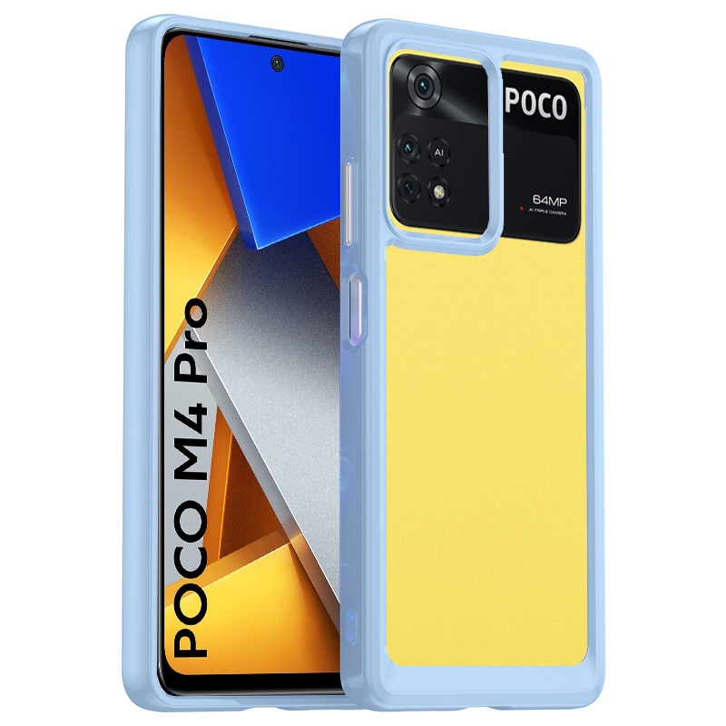 Etui Clear Hybrid Case do Xiaomi POCO M4 Pro