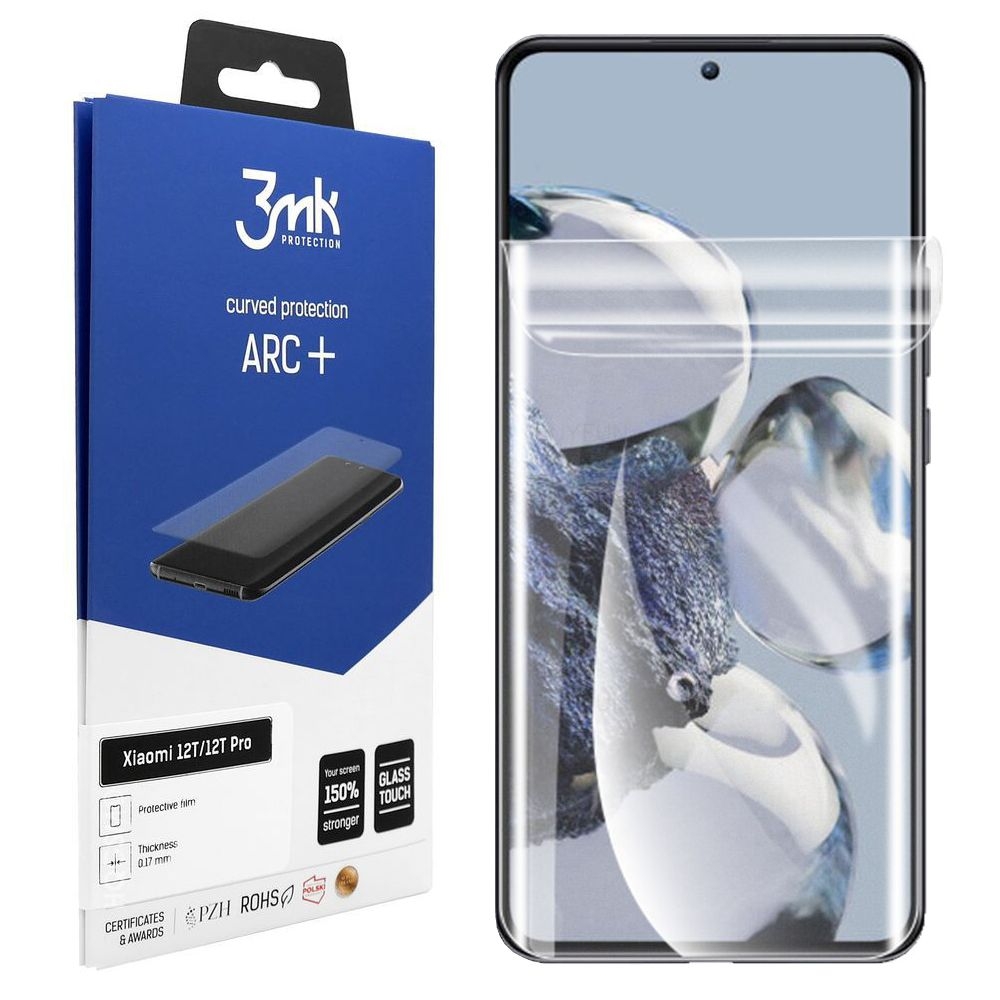 3mk Curved Protection ARC+ | Folia na Cały Ekran do Xiaomi 12T / Pro
