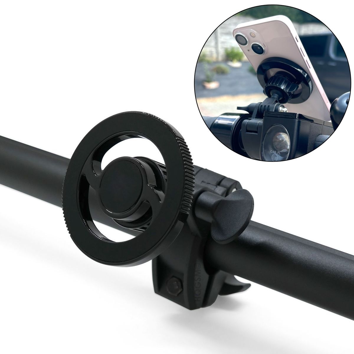 Mag Grip | Magnetyczny Uchwyt MagSafe na Kierownicę Rower Hulajnogę | do Apple iPhone