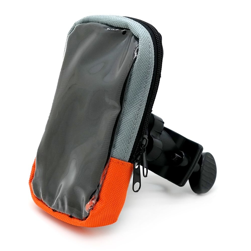 Uchwyt na Rower + Dotykowe Etui na Zamek | XS