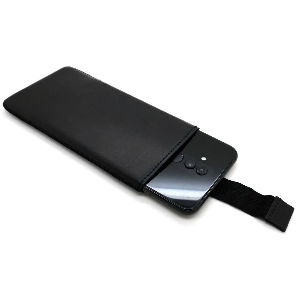 Mate 20 Lite | Etui Wsuwka Slim | Skóra Naturalna