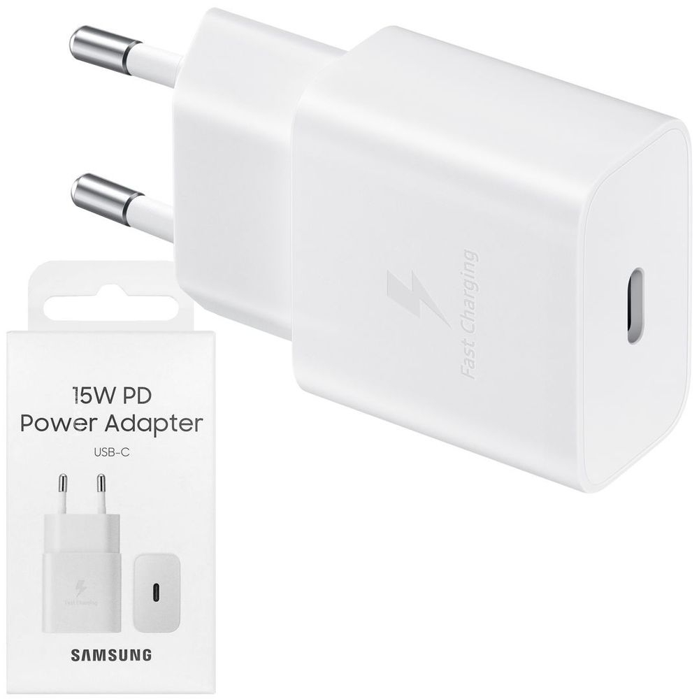 Samsung PD Power Adapter 15W Fast Charging | Oryginalna Ładowarka Sieciowa USB-C