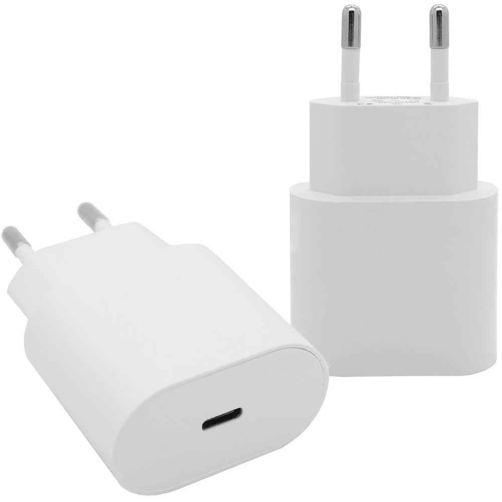 High Five | Mini Ładowarka Sieciowa USB-C PD 18W | Biała | Bulk