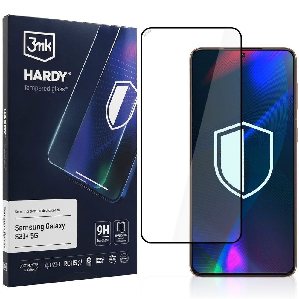 3mk HARDY | Szkło Hartowane 9H do Samsung Galaxy S21+ Plus 5G