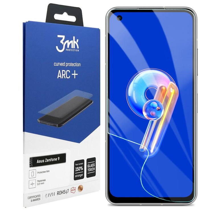 3mk Curved Protection ARC+ | Folia na Cały Ekran do Asus Zenfone 9