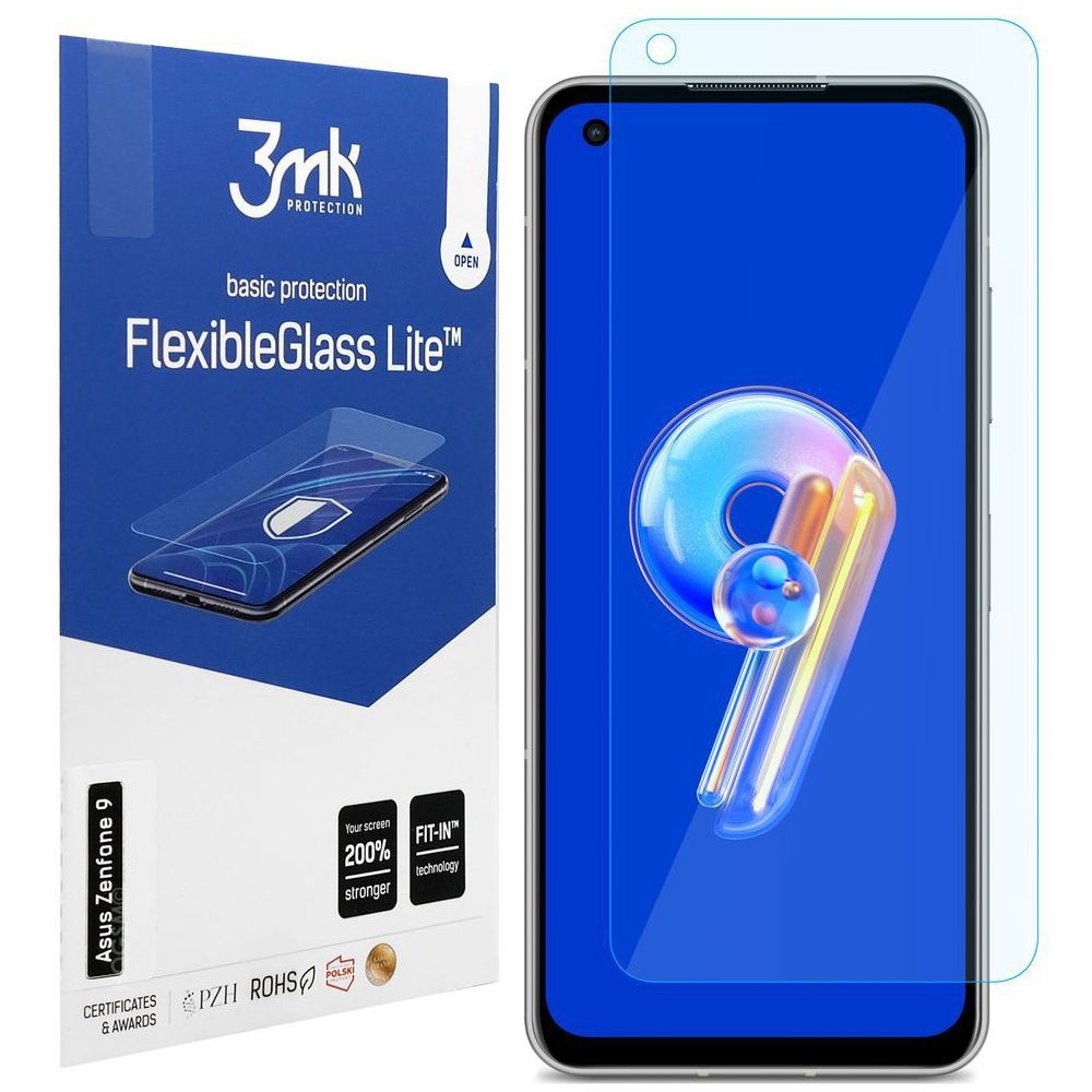 3mk Flexible Glass Lite | Nietłukące Szkło Hybrydowe do Asus Zenfone 9
