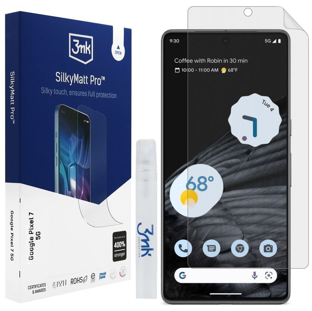 3mk SilkyMatt Pro | Matowa Folia Ochronna do Google Pixel 7 |