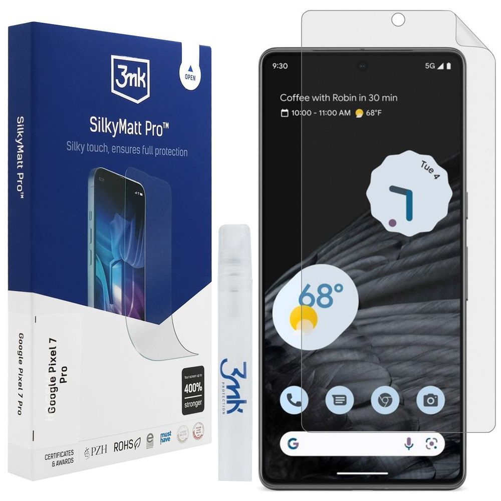 3mk SilkyMatt Pro | Matowa Folia Ochronna do Google Pixel 7 Pro