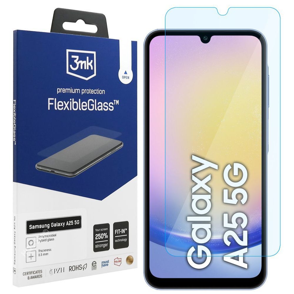 3mk Flexible Glass | Nietłukące Szkło Hybrydowe do Samsung Galaxy A25 5G
