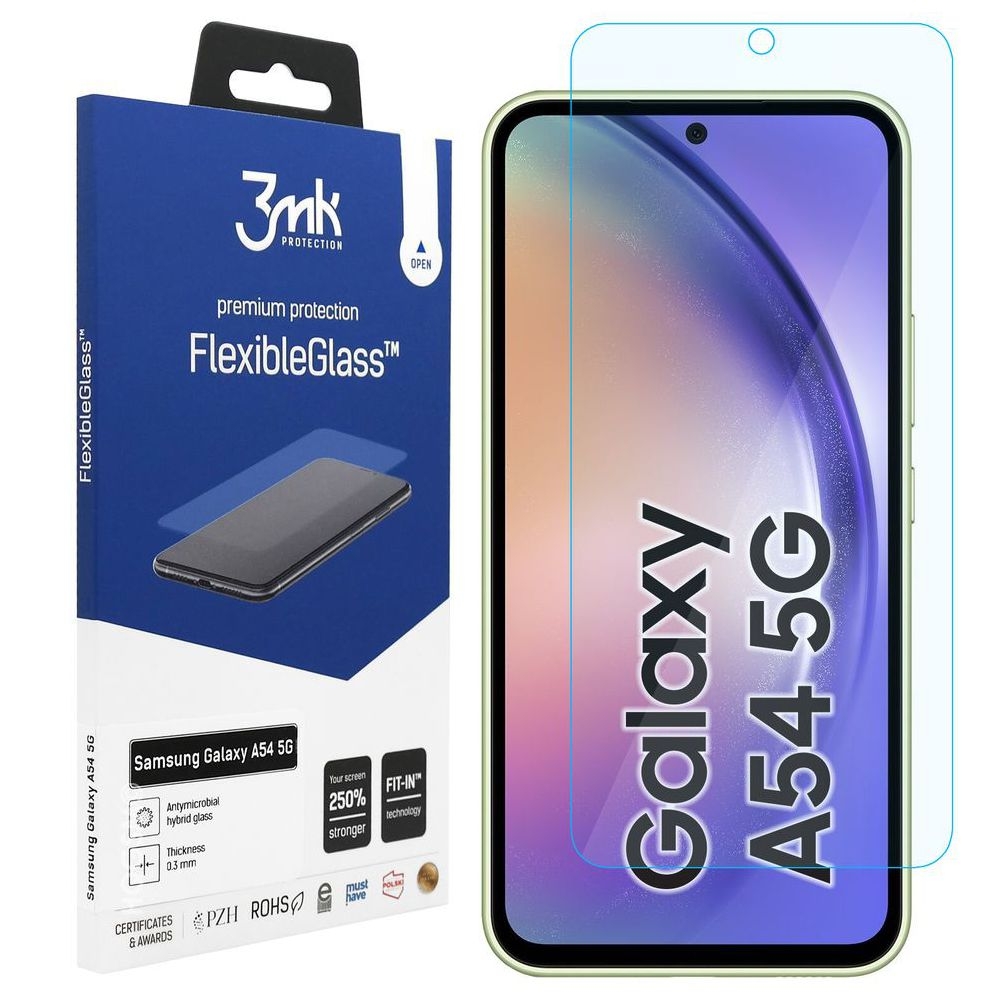3mk Flexible Glass | Nietłukące Szkło Hybrydowe do Samsung Galaxy A54 5G