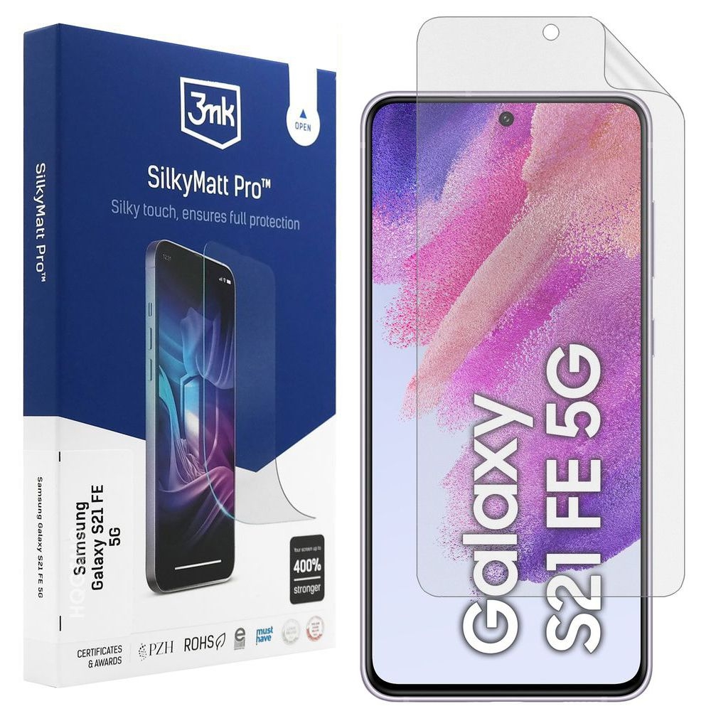 3mk SilkyMatt Pro | Matowa Folia Ochronna do Samsung Galaxy S21 FE