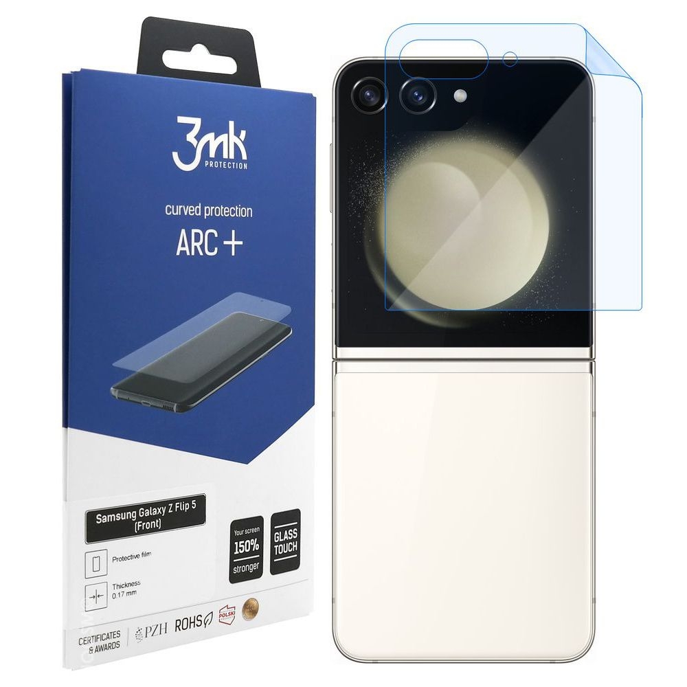 3mk Curved Protection ARC+ | Folia na Cały Ekran | Front do Samsung Galaxy Z Flip5