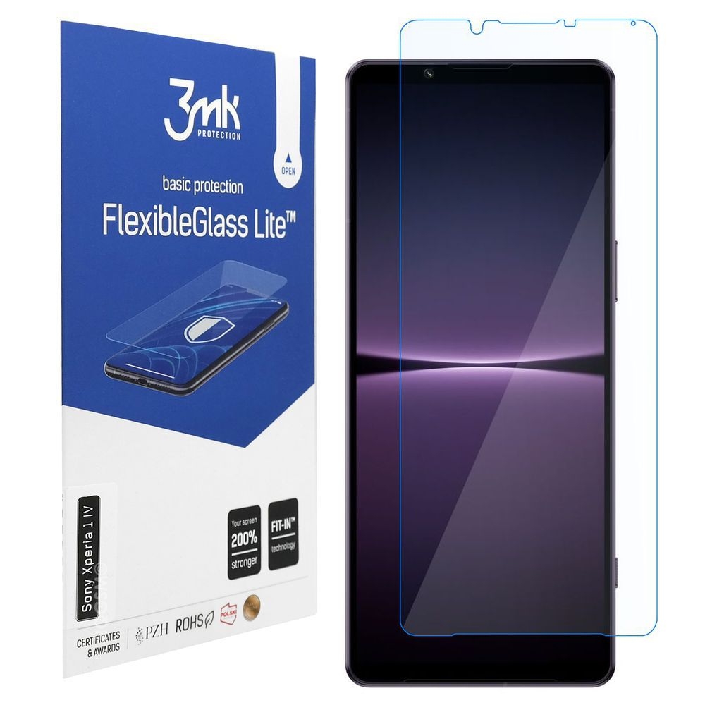 3mk Flexible Glass Lite | Nietłukące Szkło Hybrydowe do Sony Xperia 1 IV