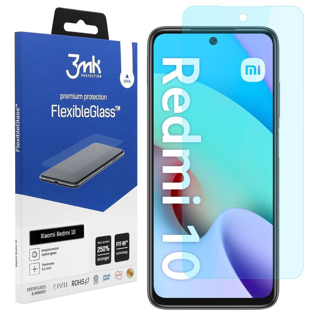 3mk Flexible Glass | Nietłukące Szkło Hybrydowe do Xiaomi Redmi 10