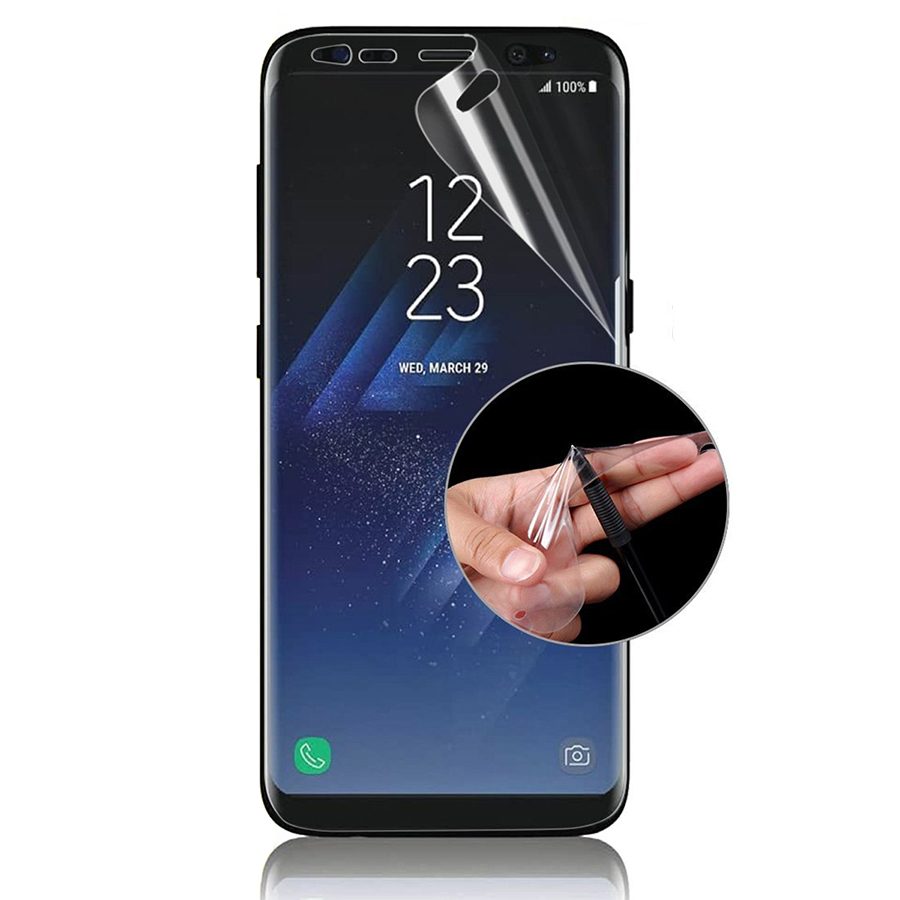 Samsung Galaxy S7 Flat | Zagięta Folia NANO 3D na CAŁY EKRAN