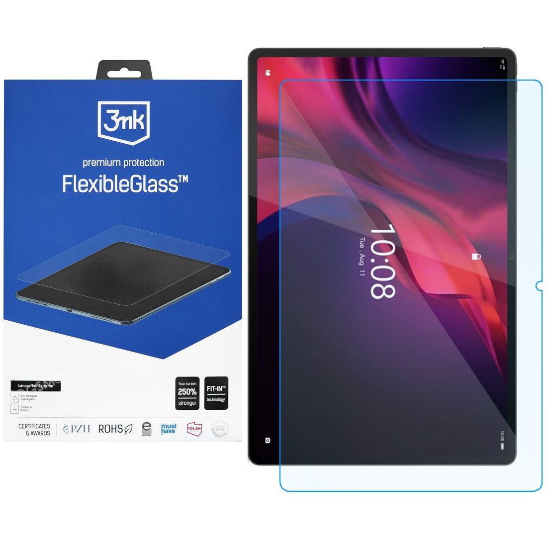3mk Flexible Glass | Nietłukące Szkło Hybrydowe do LENOVO Tab Extreme TB570FU 14.5″