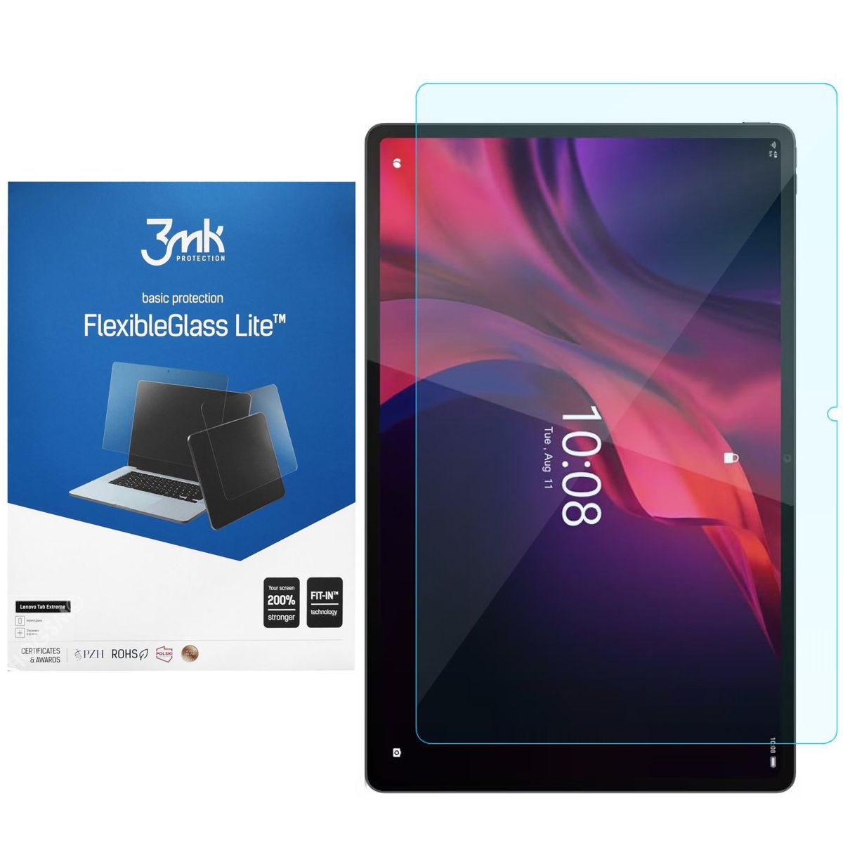 3mk Flexible Glass Lite | Nietłukące Szkło Hybrydowe do LENOVO Tab Extreme TB570FU 14.5″