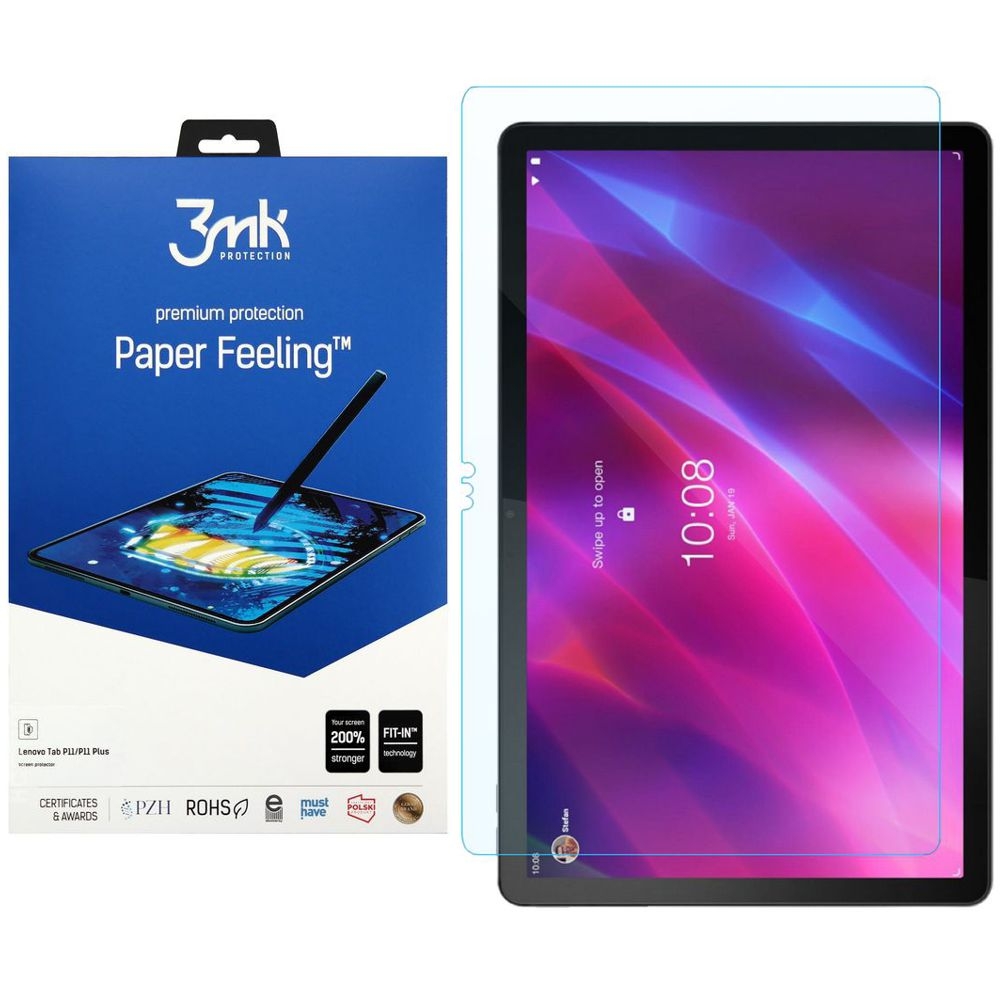 2x 3mk Paper Feeling | Matowa Folia Paper-like do Lenovo Tab P11 / P11 Plus