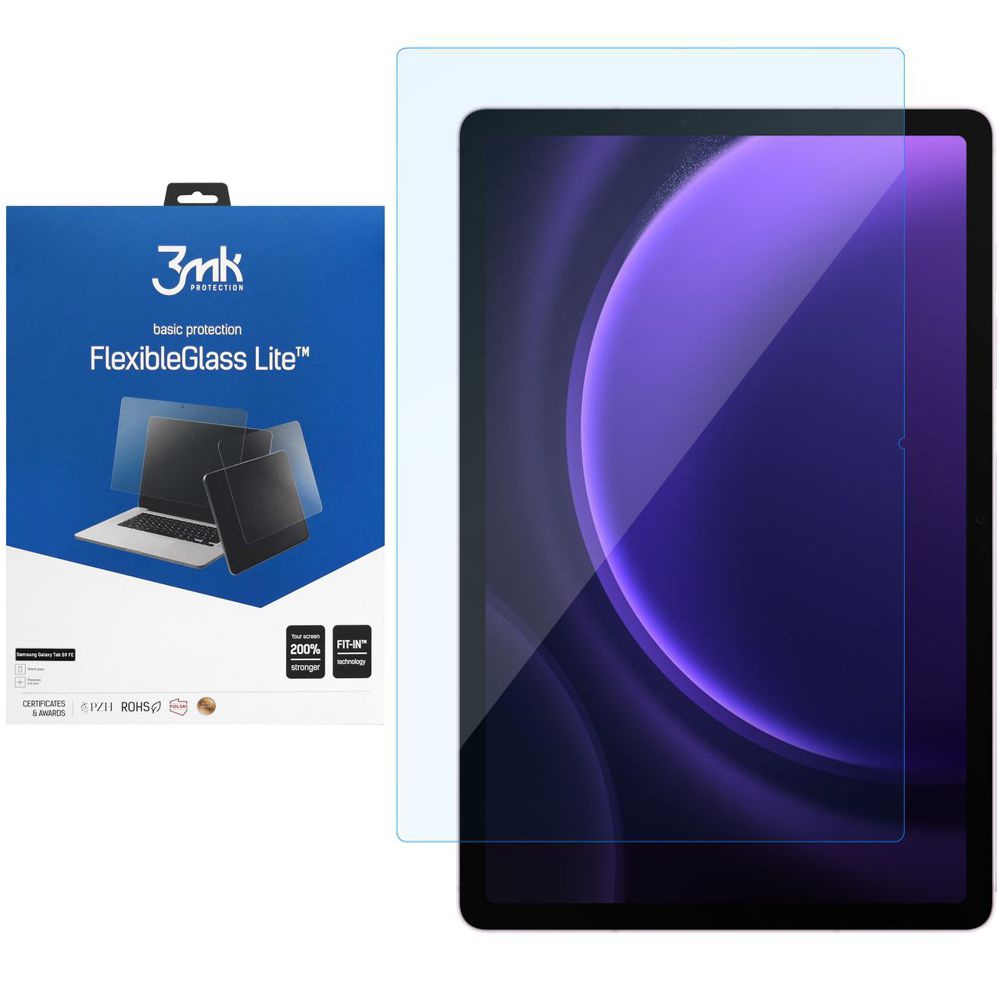 3mk Flexible Glass Lite | Nietłukące Szkło Hybrydowe do Samsung Galaxy Tab S9 FE 10.9&#8243;