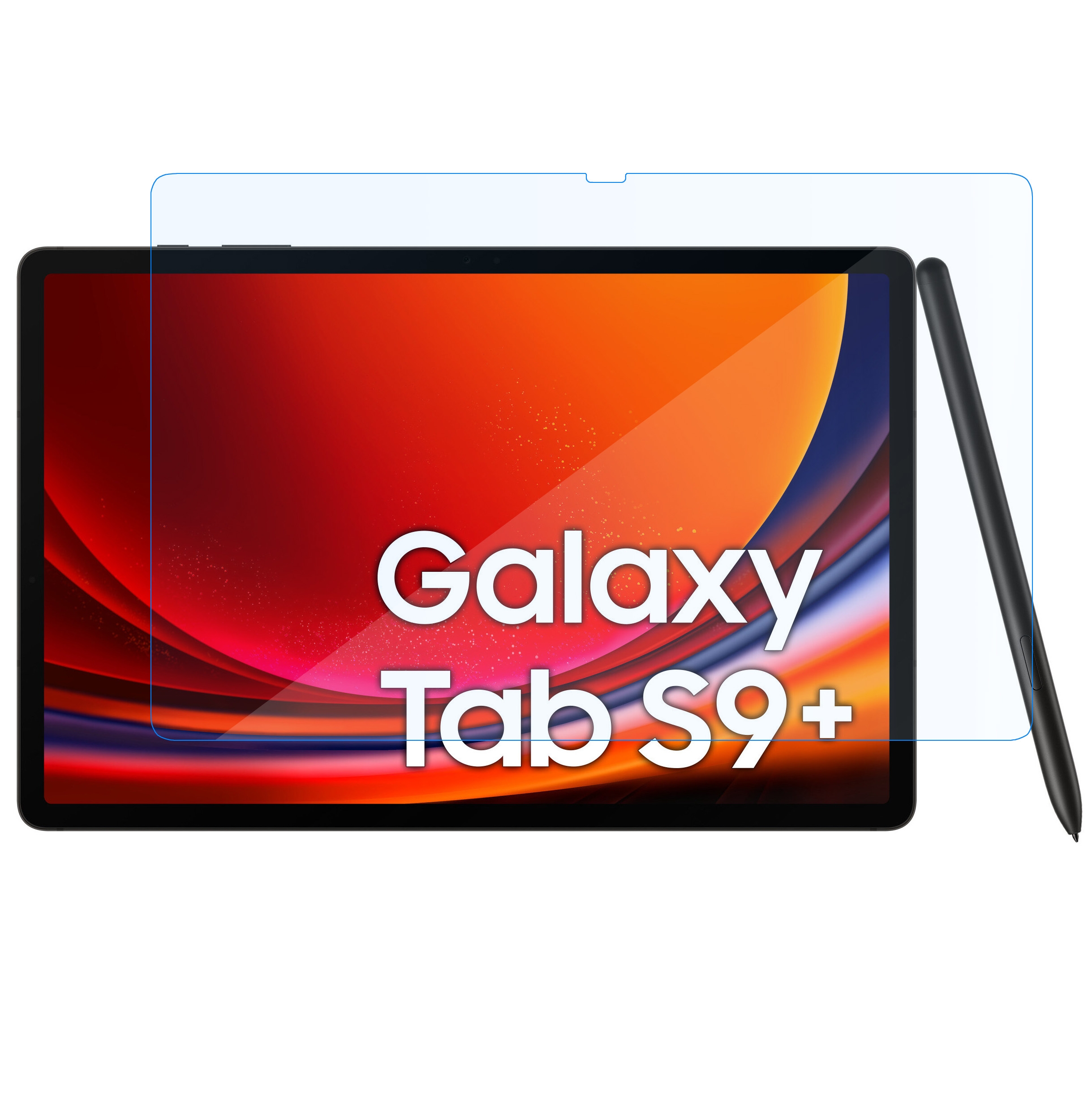 Szkło Hartowane SMART GUARD | 9H 2.5D do Samsung Galaxy Tab S9+ Plus 12.4&#8243;
