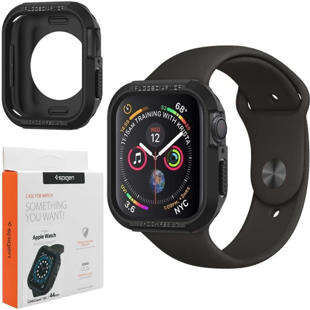 Apple Watch 4/5/6/SE 44mm | Etui SPIGEN Rugged Armor