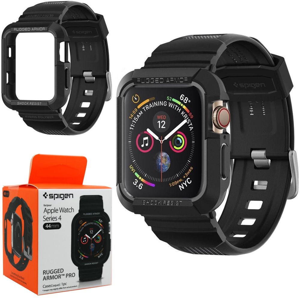 Apple Watch 4/5/6/SE 44mm | Etui SPIGEN Rugged Armor PRO