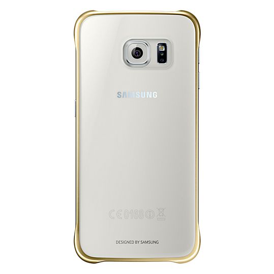 Samsung Galaxy S6 | Oryginalne Etui Clear Cover | Gold