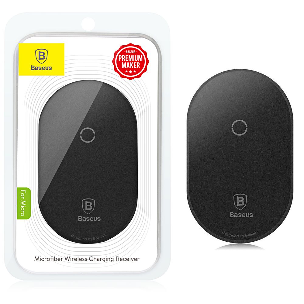 Baseus Microfiber | Cewka Ładowania Indukcyjnego Qi | Apple Lightning