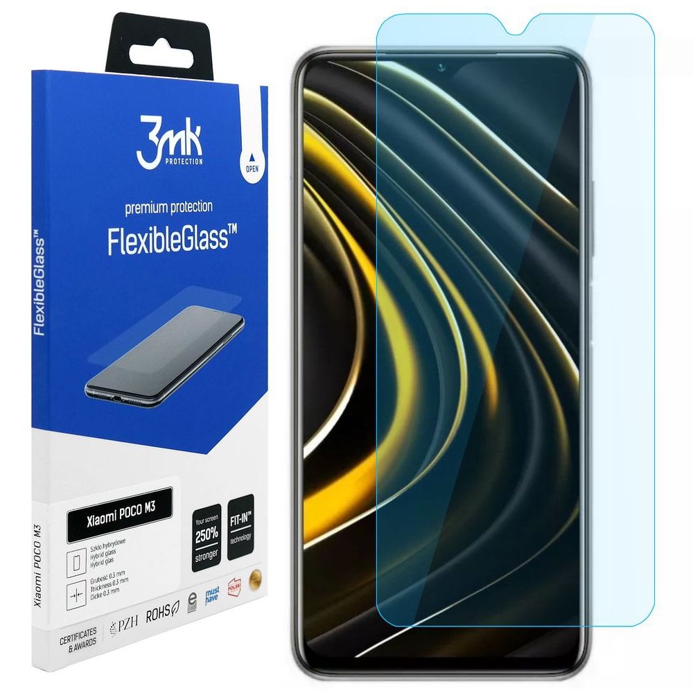 3mk Flexible Glass | Nietłukące Szkło Hybrydowe do Xiaomi POCO M3