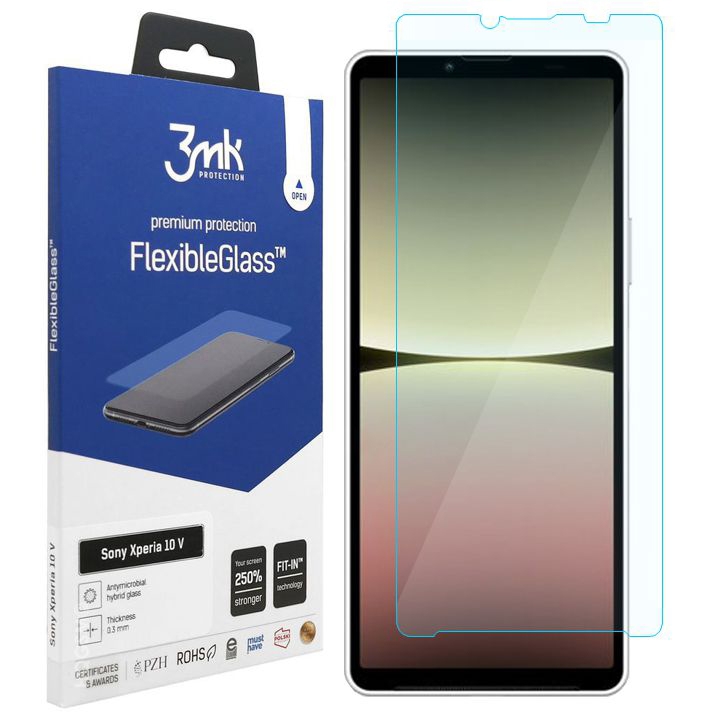 3mk Flexible Glass | Nietłukące Szkło Hybrydowe do Sony Xperia 10 V