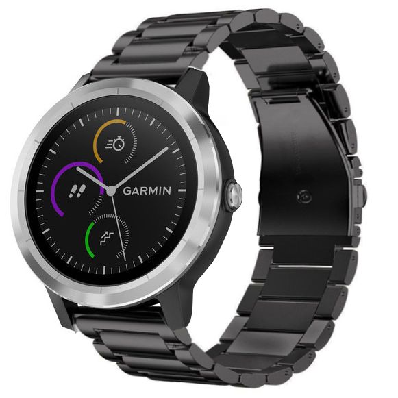 Garmin Vivoactive 3 | Stalowy Pasek Bransoleta