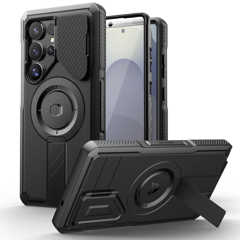 Etui Rugged PRO Camshield z MagSafe | Obudowa Przód Tył na CAŁY Samsung Galaxy S25 Ultra