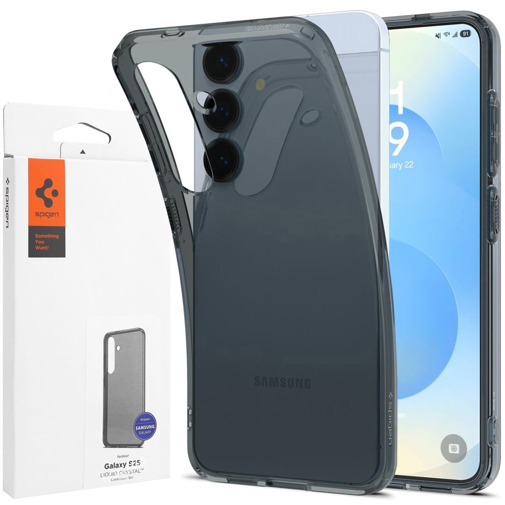 Etui SPIGEN Liquid Crystal | Space Crystal do Samsung Galaxy S25 |