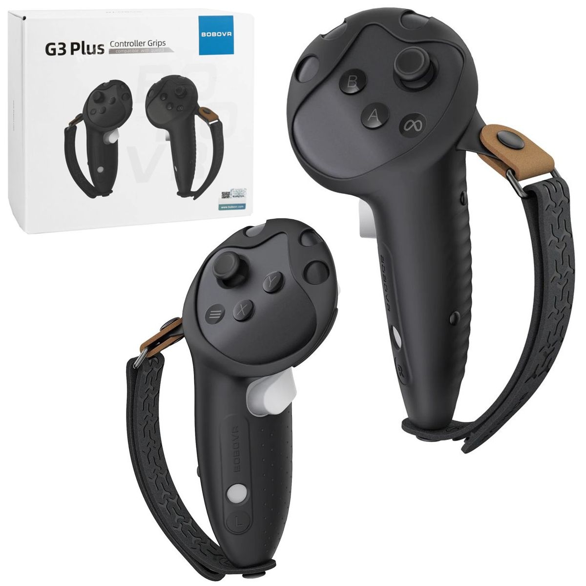 BoboVR G3 Plus Controler Grips | Nakładki Osłony na Kontrolery Oculus Meta Quest 3/3s