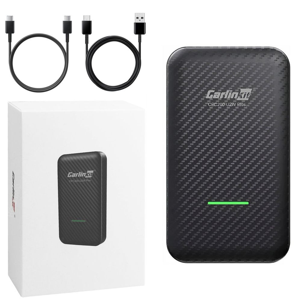 CarLinKit U2W Plus | Bezprzewodowy Adapter do Samochodu z Apple CarPlay