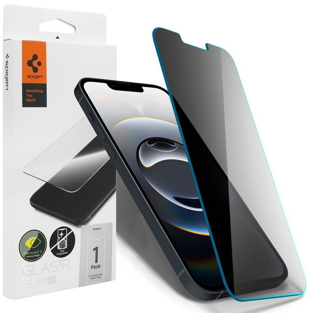 Szkło Prywatyzujące SPIGEN GLAS.tR Slim PRIVACY do Apple iPhone 16e