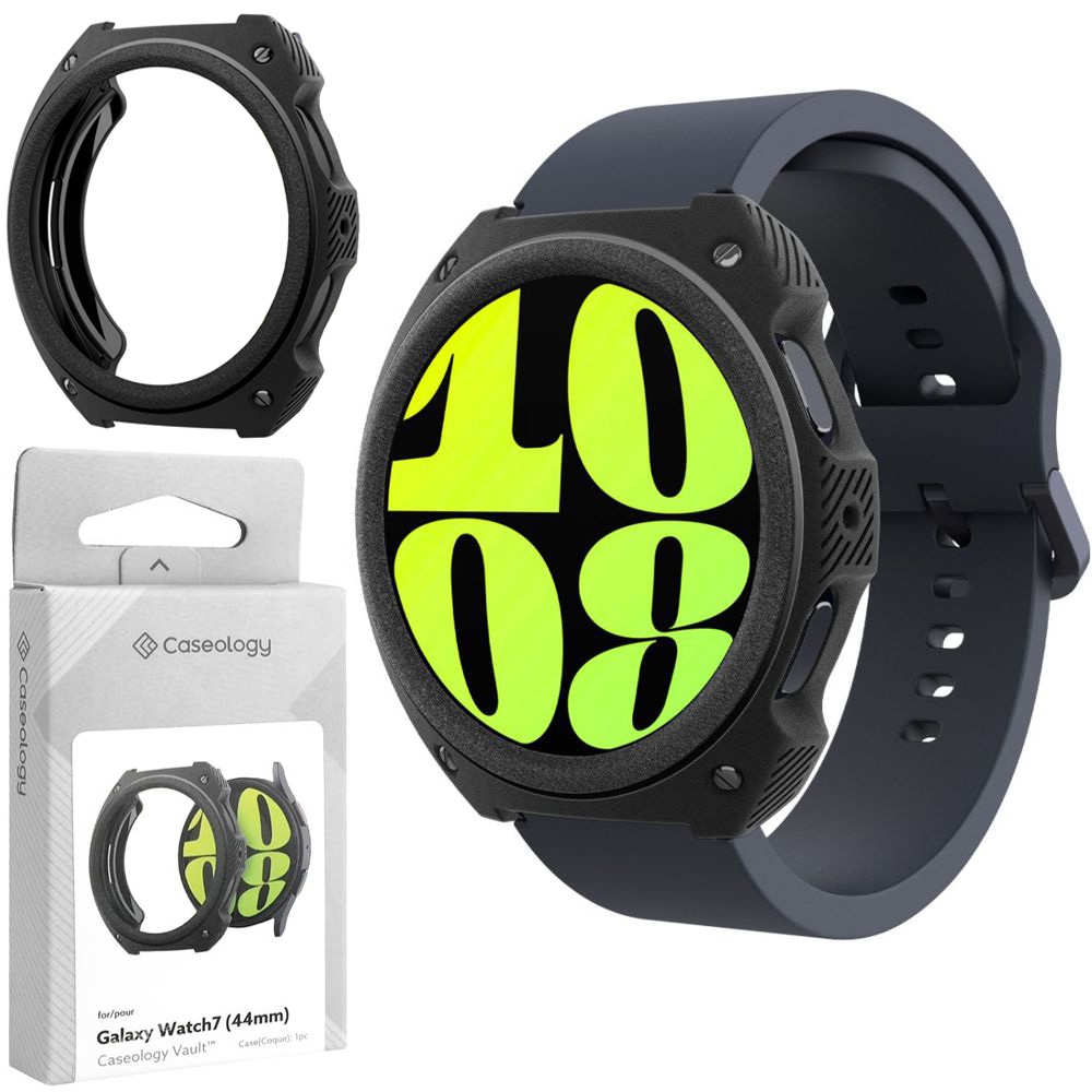Etui SPIGEN Caseology Vault | Matte Black do Samsung Galaxy Watch 7 44mm