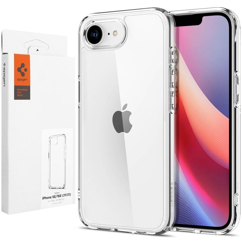 Etui SPIGEN Ultra Hybrid | Crystal Clear do Apple iPhone 16e