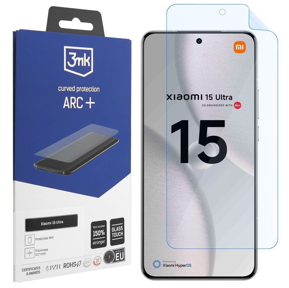 3mk Curved Protection ARC+ | Folia na Cały Ekran do Xiaomi 15 Ultra