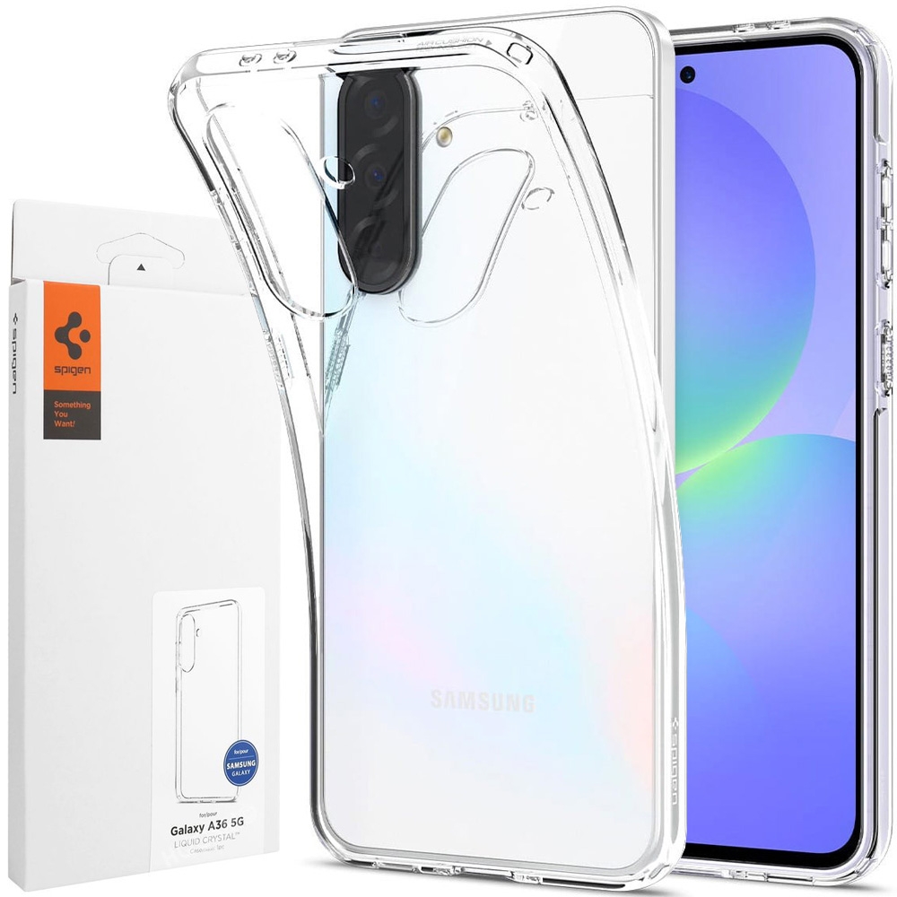 Etui SPIGEN Liquid Crystal | Crystal Clear do Samsung Galaxy A36 5G